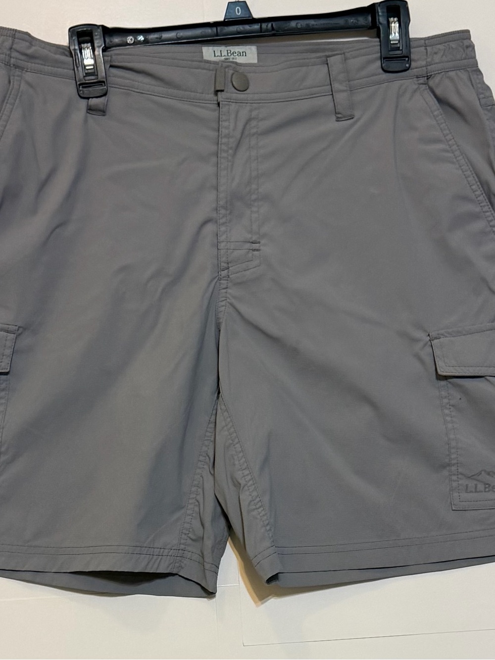 L.L. Bean Men's Gray Cargo Shorts - Neutral Gray